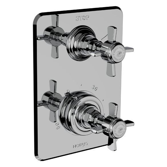 Horus Coventry Classic Collection - Trim for Thermostatic Mixing Valve Réf. 93.593 - Chrome 28.508-CH