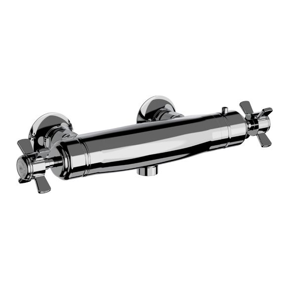 Horus Coventry Classic Collection - Exposed Thermostatic Showermixer with Connections - Chrome 28.596-CH