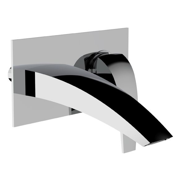 Horus Nouvelle Vague “part of Contemporary Collection - Concealed Basin Mixer - Satin Brass 40.763-LS