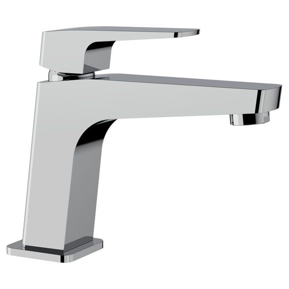 Horus Echo Equinox316 Collection - Single Lever Basin Mixer with up and down Drain - Metal Gun 43.789.E2-CF