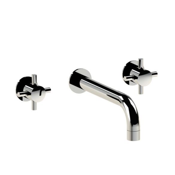 Horus Minoé Contemporary Collection - Concealed 3 Hole Basin Set - Metal Gun 47.263-CF