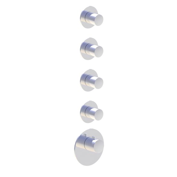 Horus Minoé Contemporary Collection - Trim for Thermostatic Mixer - Chrome 47.524-CH