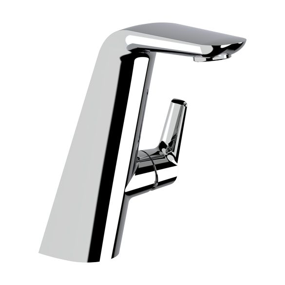 Horus Naja Contemporary Collection - Single Lever Basin Mixer with up and down Drain - Chrome 48.709-CH