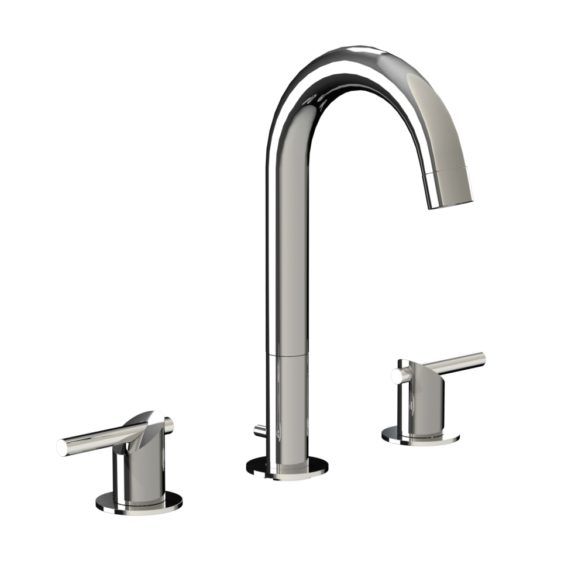 Horus Minoé Contemporary Collection - 3 Hole Basin Set - Metal Gun 49.260-CF
