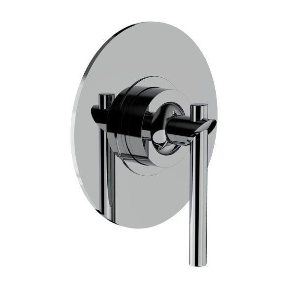 Horus Minoé Contemporary Collection - Concealed Wall Mounted Manual Mixing Shower Valve - Satin Brass 49.700-LS