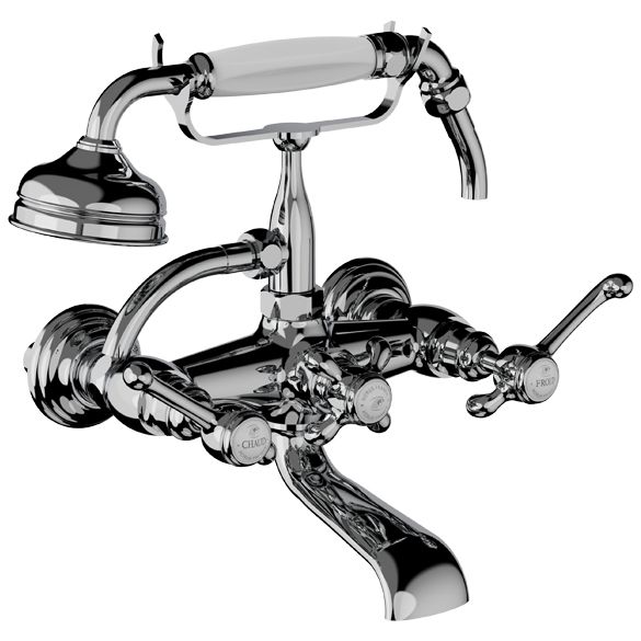 Horus Montmartre Classic Collection - Complete Wall Bath / Shower Mixer - Chrome 50.424-CH