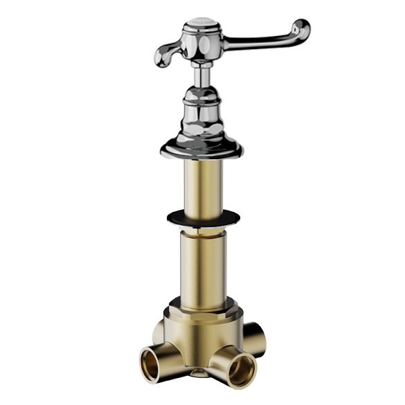 Horus Montmartre Classic Collection - 4 Ways Deck Mounted Diverter - Matt Nickel 50.476-NM