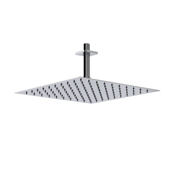 Horus Naja Contemporary Collection - Stainless Steel Shower Head 250 X 250 Mm / Ceiling Installation - Chrome 55.540-CH