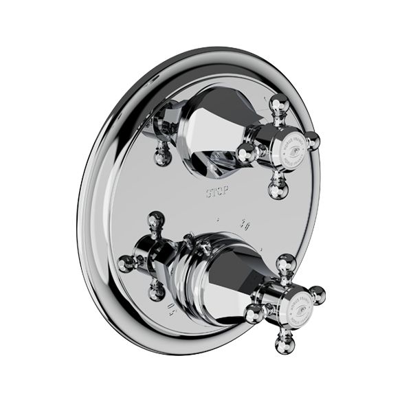 Horus Ascott Classic Collection - Trim for Thermostatic Mixing Valve Réf. 92.599 - Chrome 62.529-CH