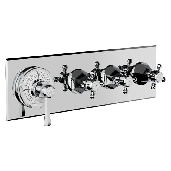 Horus Ascott Classic Collection - Trim for Thermostatic Mixing Valve Réf. 92.583 - Chrome 65.519-CH
