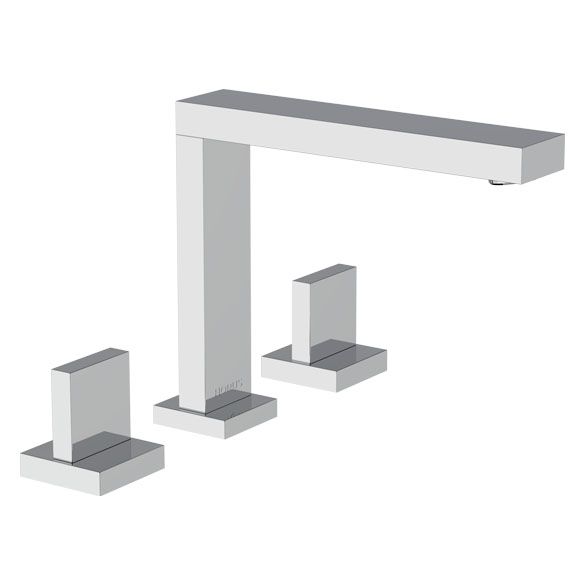 Horus Philae Equinox316 Collection - 3 Hole Basin Mixer - Satin Brass 80.260.E2-LS