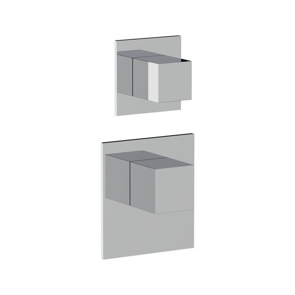 Horus Philae Equinox316 Collection - Trim for Thermostatic Mixer - Satin Brass 80.521-LS