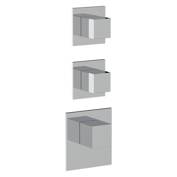 Horus Philae Equinox316 Collection - Trim for Thermostatic Mixer - Chrome 80.522-CH