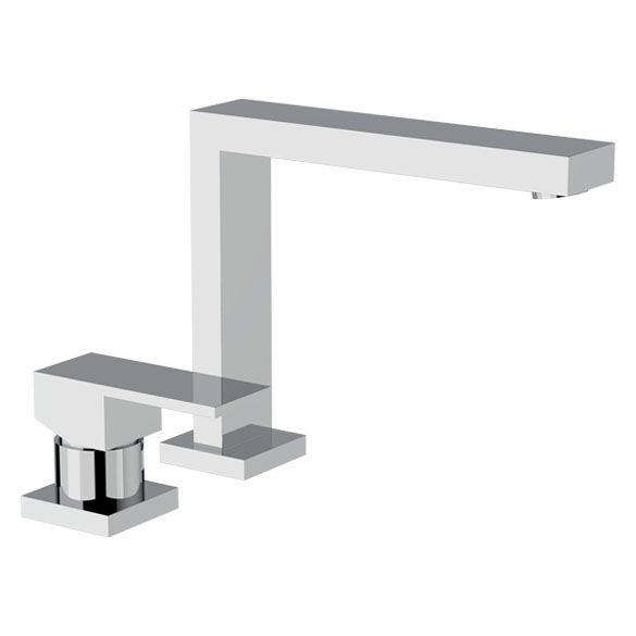 Horus Philae Equinox316 Collection - 2 Hole Basin Mixer - Matt Black 80.707.E2-NO