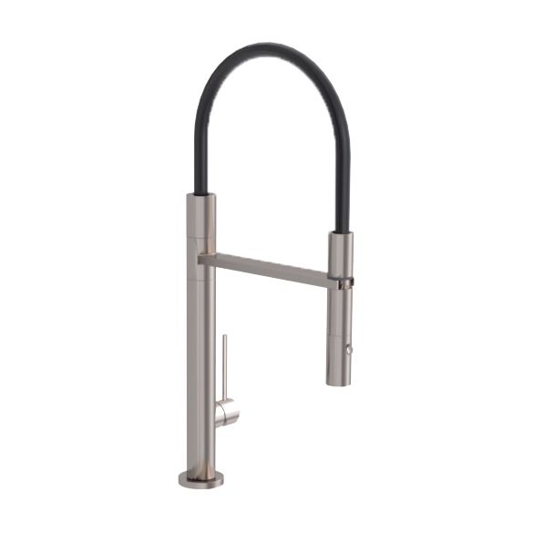 Horus Equinox316 Equinox316 Collection - Kitchen Mixer with Integrated Shower - Stainless Steel 316 81.704-IX