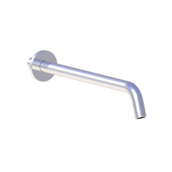 Horus Nouvelle Vague “part of Contemporary Collection - Wall Arm L. 300 Mm + Round Design Flange - Matt Nickel 92.547-NM