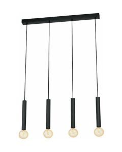 Eglo Cortenova Μοντέρνο Κρεμαστό Φωτιστικό Πολύφωτο σε Μαύρο Χρώμα 98057