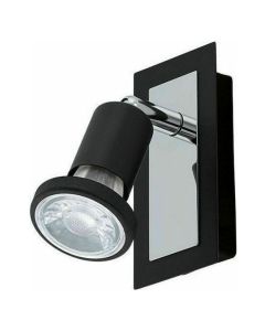 Eglo Sarria Μονό Σποτ με Ντουί GU10 σε Μαύρο Χρώμα 94963