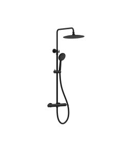 Orabella Imperial Black matt - Στήλη ντουζ με στρόγγυλη κεφαλή 10238