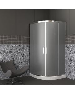 Orabella Vitalia Angolo Easy Fix Fabric 90X90 - Καμπίνα Ημικυκλική 30112