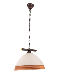 PDA 120-1 1/Φ ΣΚΟΥΡΙΑ ΡΑΓΑ ΔΙΑΚΟΣΜHTIKH  ΓΥΑΛΙ ΛΕΥΚΟ/ΚΑΦΕ ΦΑΣΑ  1ΧΕ27 ARlight 0108038