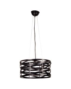 PDC 6080 BK ΚΡΕΜ. ΚΥΛΙΝΔΡΟΣ ΧΙΑΣΤΟ ΜΑΥΡΟ  3ΧΕ27 ARlight 0084294