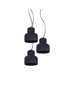 SE 153-125-3 MYRA PENDANT LAMP CEMENT+ HOMELIGHTING 77-4140