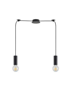 SE21-BL-4-BL2 ADEPT TUBE Black Pendant+ HOMELIGHTING 77-8479