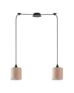 SE21-BL-B10-BL2-SH3 ADEPT PENDANT Brown Shade Pendant+ HOMELIGHTING 77-9014