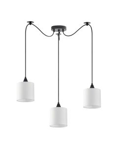 SE21-BL-B10-BL3-SH1 ADEPT PENDANT White Shade Pendant + HOMELIGHTING 77-9015