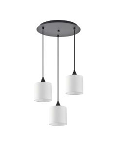 SE21-BL-B10-BL3-SH1 ADEPT PENDANT White Shade Pendant+ HOMELIGHTING 77-9018