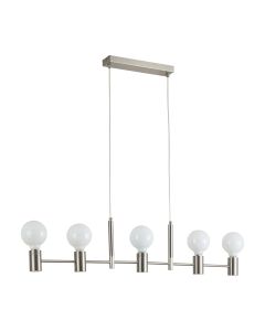 SE21-NM-120 ADEPT NICKEL MATT METAL PENDANT Γ4 HOMELIGHTING 77-8248