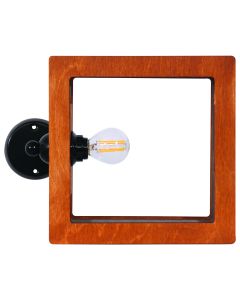 WLA 387 ΑΠΛΙΚΑ ΞΥΛΟ ΤΕΤΡΑΓΩΝΟ ΚΑΦΕ ARlight 0304140