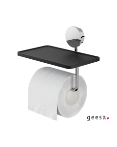 Xαρτοθήκη με Εταζέρα 18,5x12,9 εκ. OPAL Geesa Chrome 7224-100