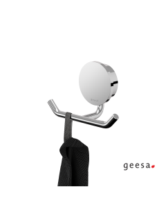 Άγκιστρο μπάνιου διπλό 4,6εκ. OPAL Geesa Chrome 7215-100