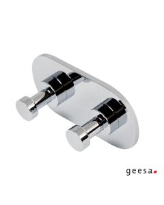 Άγκιστρο μπάνιου διπλό NEMOX Geesa Chrome 6515