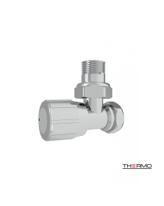 Βαλβίδα (τμχ) 1/2" Θερμαινόμενης Πετσετοκρεμάστρας Chrome VAN-100