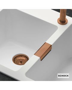 Βαλβίδα με Υπερχείλιση για Νεροχύτη Γρανίτη Schock 15290 Copper  629345-222