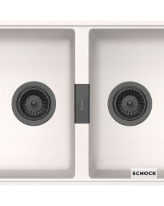 Βαλβίδες με Υπερχείλιση για Νεροχύτη Γρανίτη Schock 15295-30290 Gunmetal  629372-411