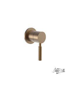 Εκτροπέας 3 εξόδων για εντοιχισμένο σύστημα ντουζιέρας, Tech La Torre Antique Brass 12151N-221