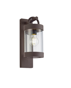 Επιτοίχιο Φαναράκι Εξ.Χώρου 12xH33cm 1xE27 Χρώμα Σκουριάς Trio Lighting Sambesi 204160124