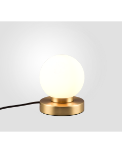 Επιτραπέζιο Πορτατίφ 12xH15cm 1xE14 Touch Χρώμα Ορείχαλκου Trio Lighting Prinz II R54011008