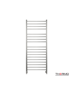 Θερμαινόμενη Πετσετοκρεμάστρα μπάνιου Inox BELLAVIA  120x50 Brushed BEL12050-111