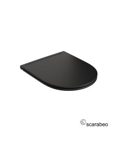 Κάλυμμα Λεκάνης MOON 5520 Slim Soft Close Scarabeo Ardesia (Black Matt) 5535BS-401