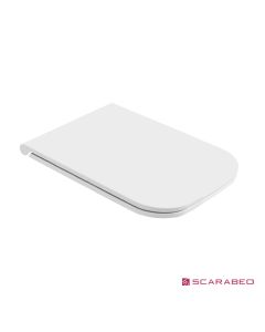 Κάλυμμα Λεκάνης ΤΕΟΡΕΜΑ Slim Soft Close Scarabeo Pearl (White Matt) 8305BS-301