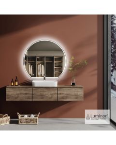 Καθρέπτης Μπάνιου MOON Φ110 Luminor MON110