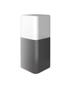 Κολωνάκι Δαπέδου Εξ.Χώρου IP54 H30cm 1xE27 Χυτό Αλουμίνιο Γραφίτης Sun Light GL12401