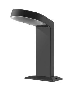 Κολωνάκι Εξ.Χώρου IP54 H30cm Χυτό Αλουμίνιο Ανθρακί Led 6w 3000K Sun Light GL12101