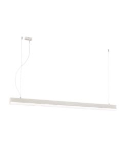 Κρεμαστό Γραμμικό Ράγα 1500x36xH1200mm Led 40w 4400lm 4000K 170° 240-240V Λευκό Viokef Aria 3911-0018-4-W-N