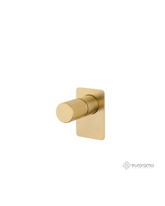 Μίκτης Εντοιχισμού 1 Εξόδου OSO Eurorama Brushed Gold 178055SL-201